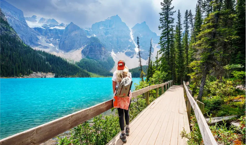 VIAJE VIAJE CANADA BANFF JASPER VANCOUVER TVG 4574