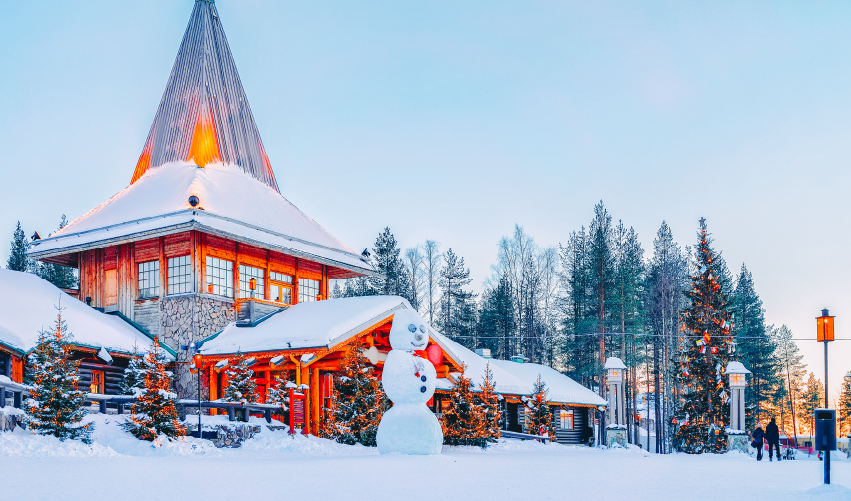 VIAJE VIAJE EUROPA FINLANDIA ROVANIEMI SANTA CLAUS TVG 4866