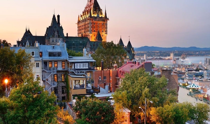 Viaje la ruta de los castillos quebequences 