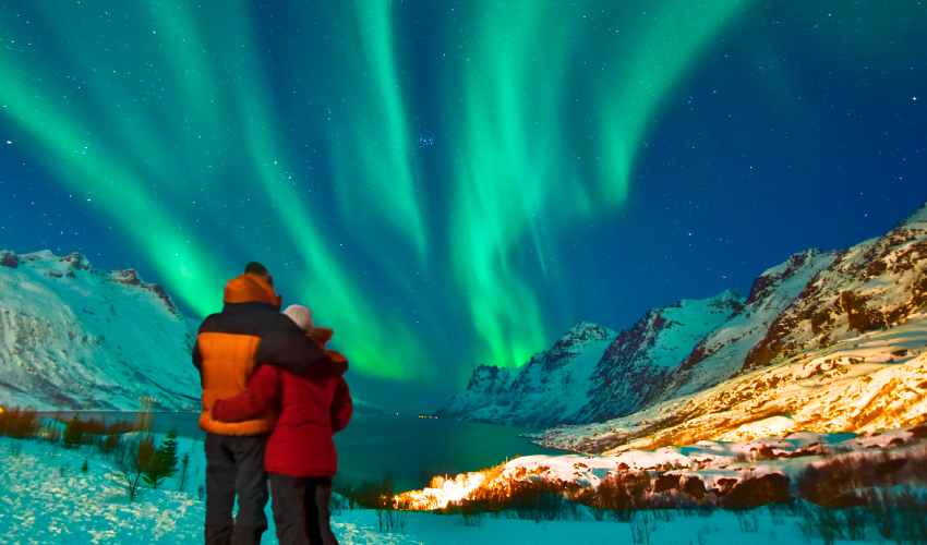 Viaje auroras boreales en yukon express cinco dias. 