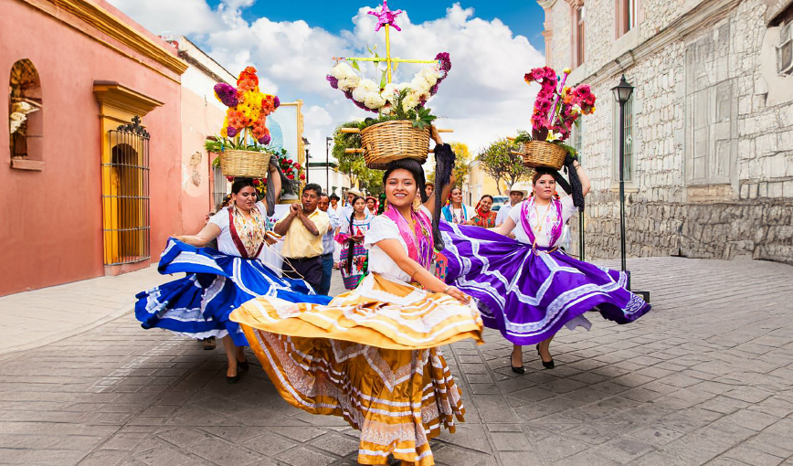 Viaje fiesta de la guelaguetza 