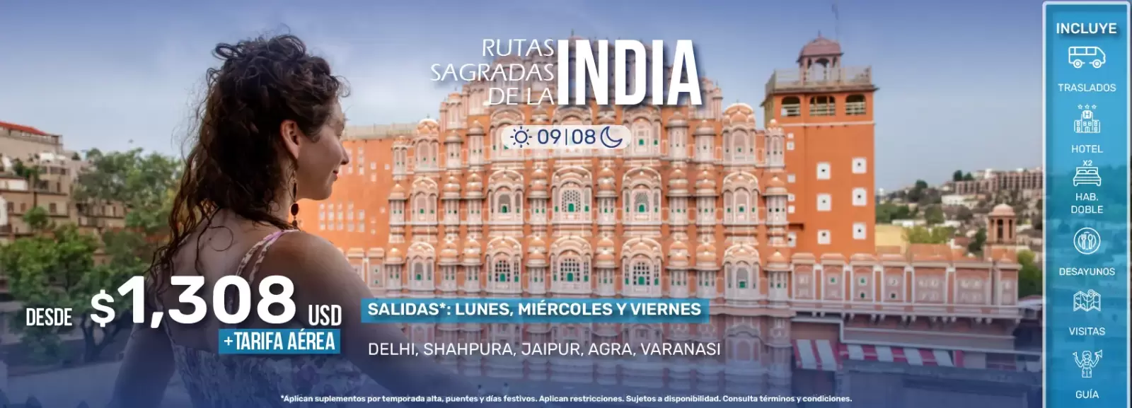 viaje india delhi agra tvg 5612