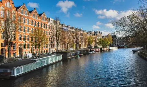 VIAJE VIAJE EUROPA HOLANDA AMSTERDAM ESPANA MADRID TVG 1953
