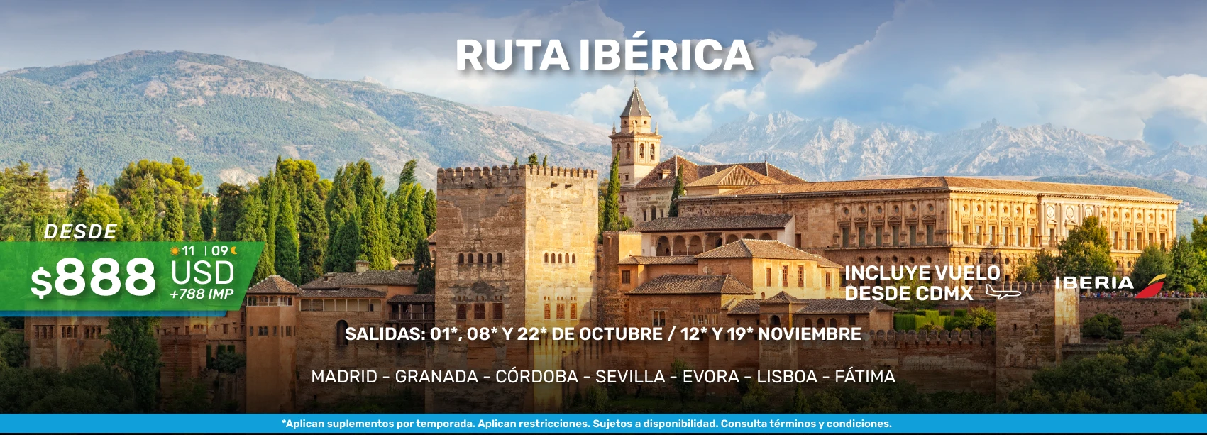 paquete ruta iberica 5269