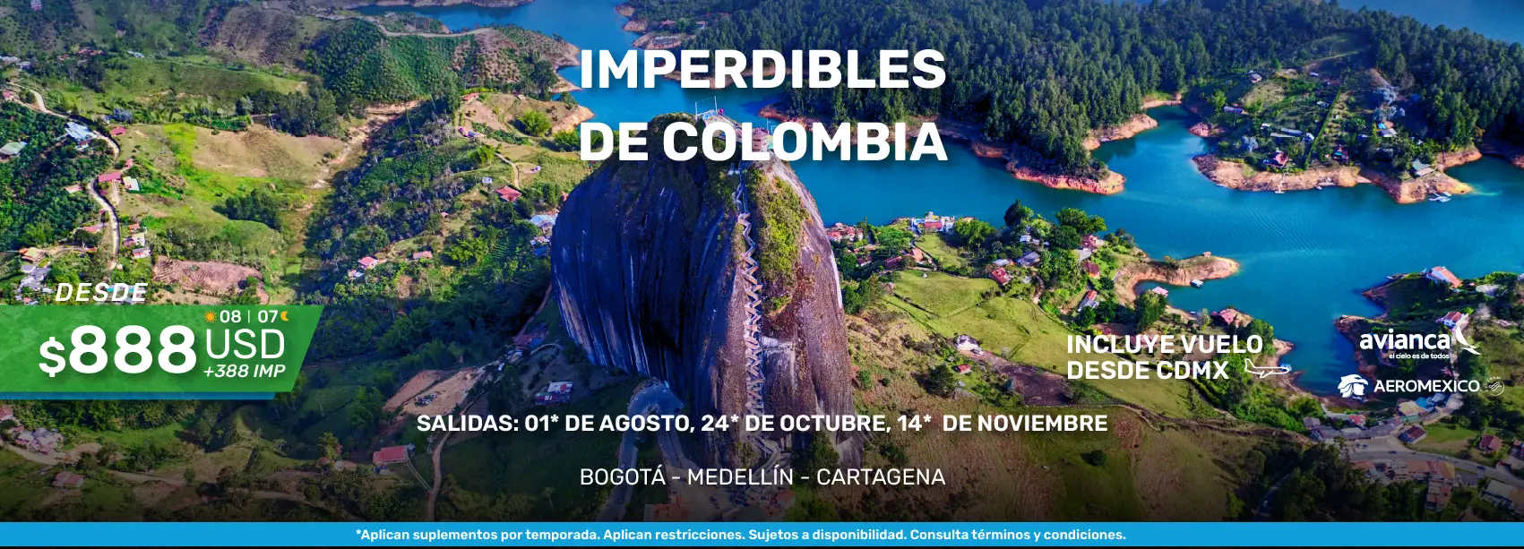 imperdibles de colombia usd
