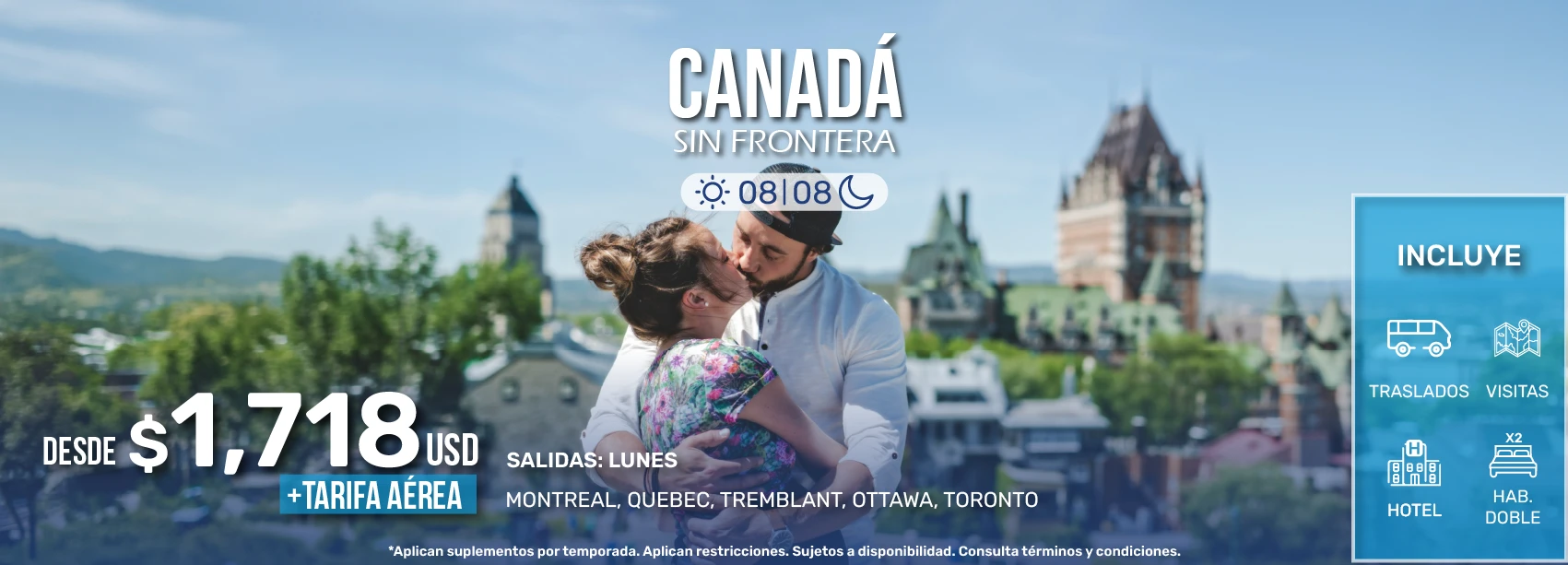 viaje canada montreal quebec tremblant ottawa toronto 4934