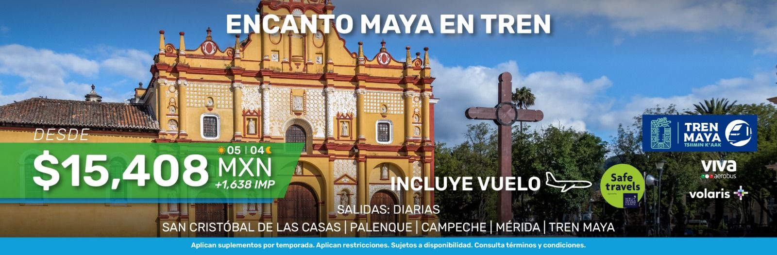 ENCANTO-MAYA-EN-TREN  DESDE PUEBLA