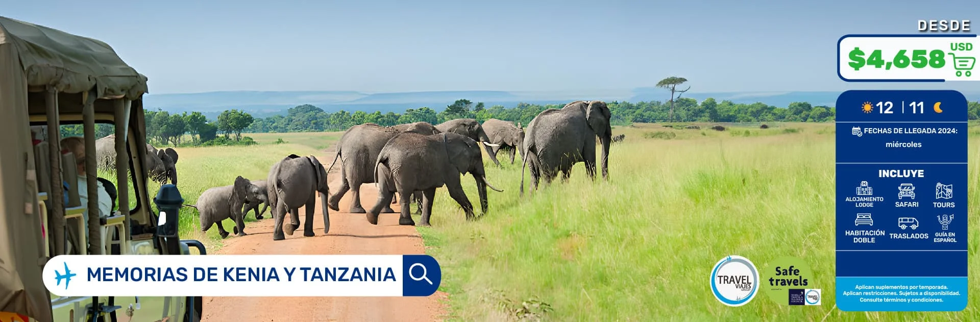 MEMORIAS DE KENIA Y TANZANIA  DESDE CANCÚN