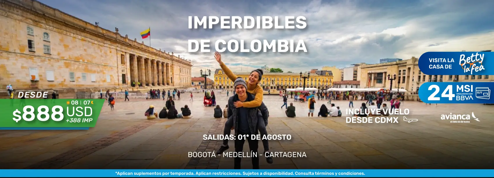 imperdibles de colombia usd