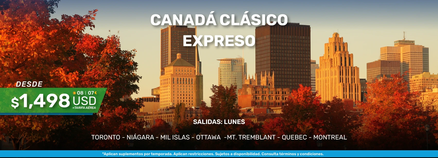 viaje canada montreal mont tremblant quebec ottawa toronto niagara 5284