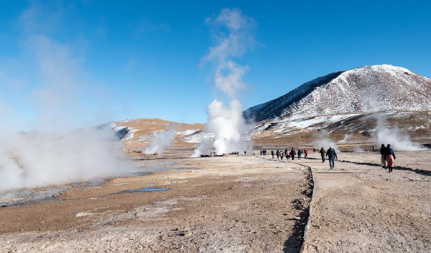 VIAJE DE LOS GEYSERS, A LA PATAGONIA CHILENA  DESDE PUEBLA