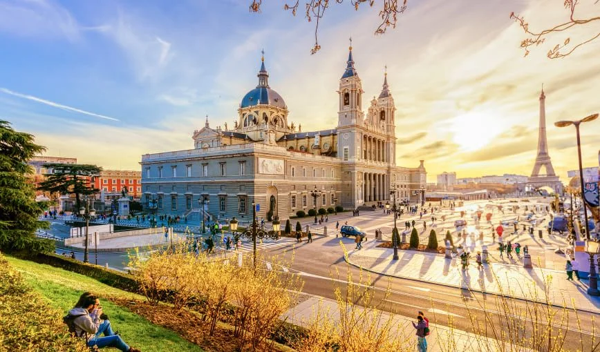 Viaje espana, italia turistica, paris y burdeos 